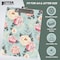 Better Office Products Fashion Clipboard, Floral Design, A4 Letter Size, 12.5in. x 9in. Wooden Clipboard, Low Profile Clip 45049 - alternate 3